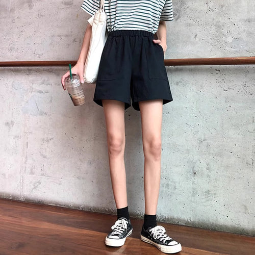 Luxe Comfort High-Waist Shorts