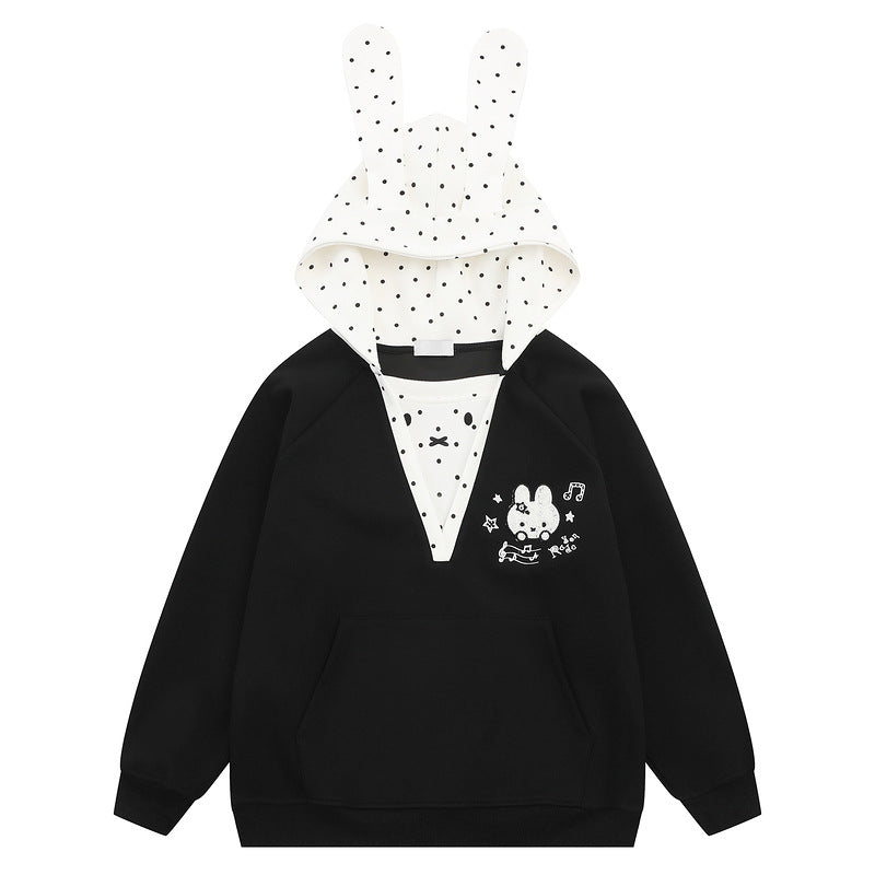 The Bunny Layer Anime Hooded Sweatshirt