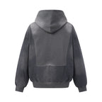 The Ash Worn Distressed Pullover Hoodie