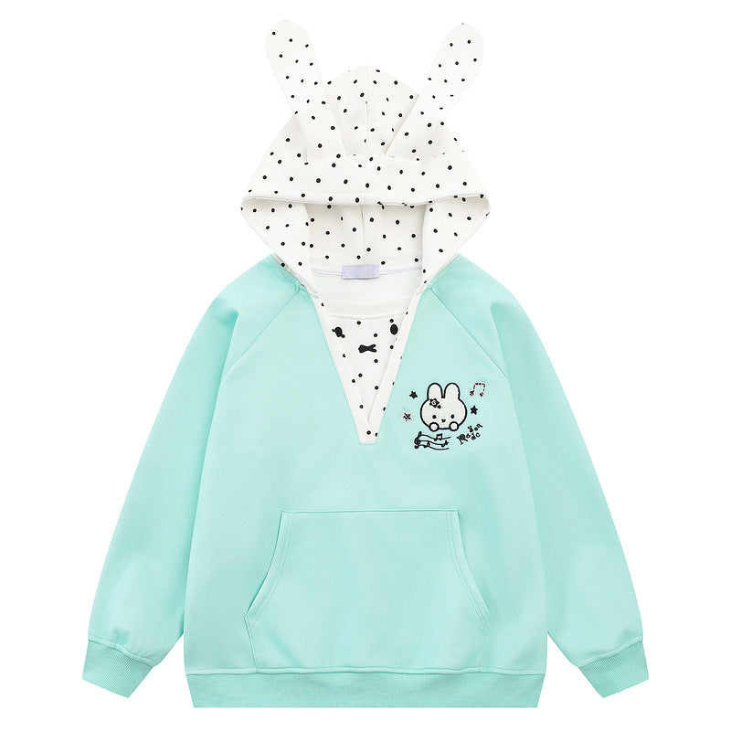 The Bunny Layer Anime Hooded Sweatshirt