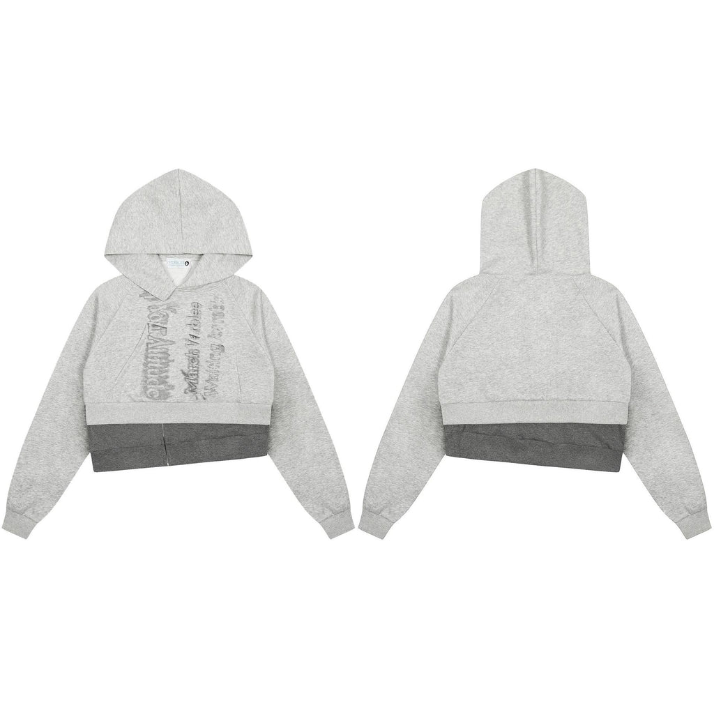 The Petal Script Short Hoodie