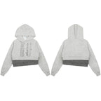 The Petal Script Short Hoodie