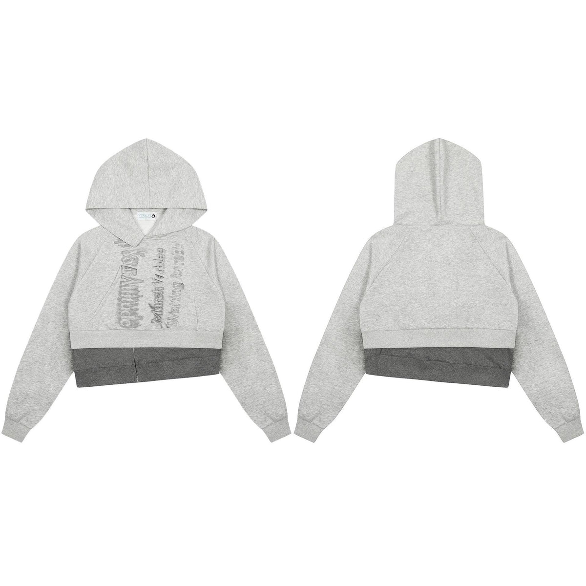 The Petal Script Short Hoodie