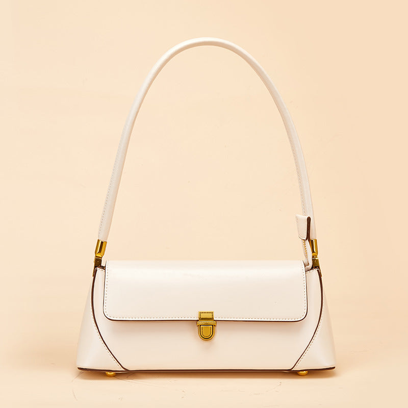 Elegant Women’s Shoulder & Crossbody Bag – Premium Cowhide Leather