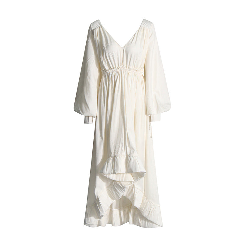 The Midnight Ruffle Gown
