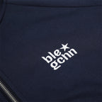 The Layered Cipher Faux Two-Piece Zip Hoodie