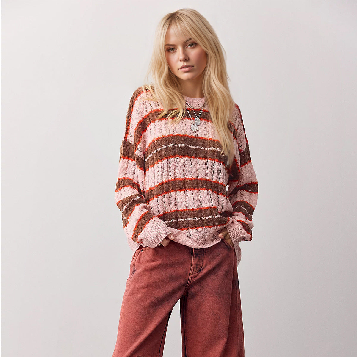 The Regatta Stripe Crew Neck Sweater