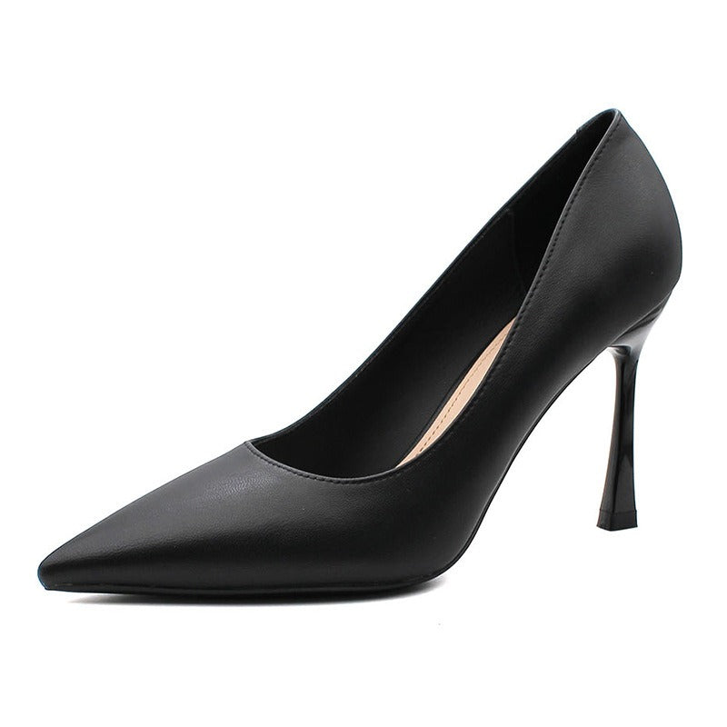 French Style Pointed Toe Heels