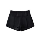 A-Line Slim Fit Tie-Up Shorts