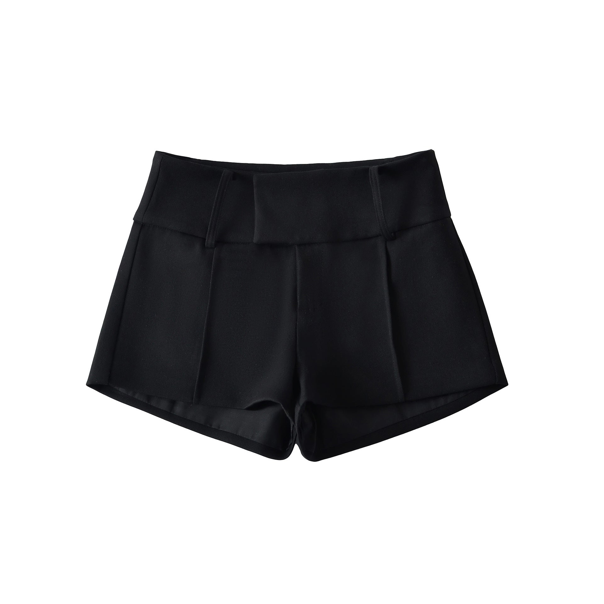 A-Line Slim Fit Tie-Up Shorts