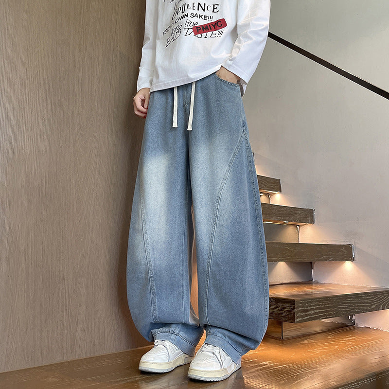 Indigo Drift Baggy Jeans