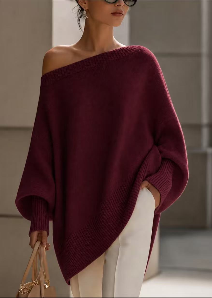 The Honey Cloud Thick Knit Sweater