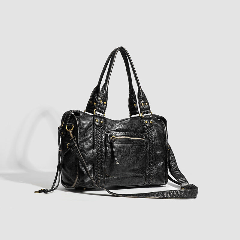 French Street Retro Tote Bag