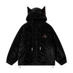 The Luna Cat Hoodie Coat