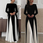 Monochrome Grace Gown