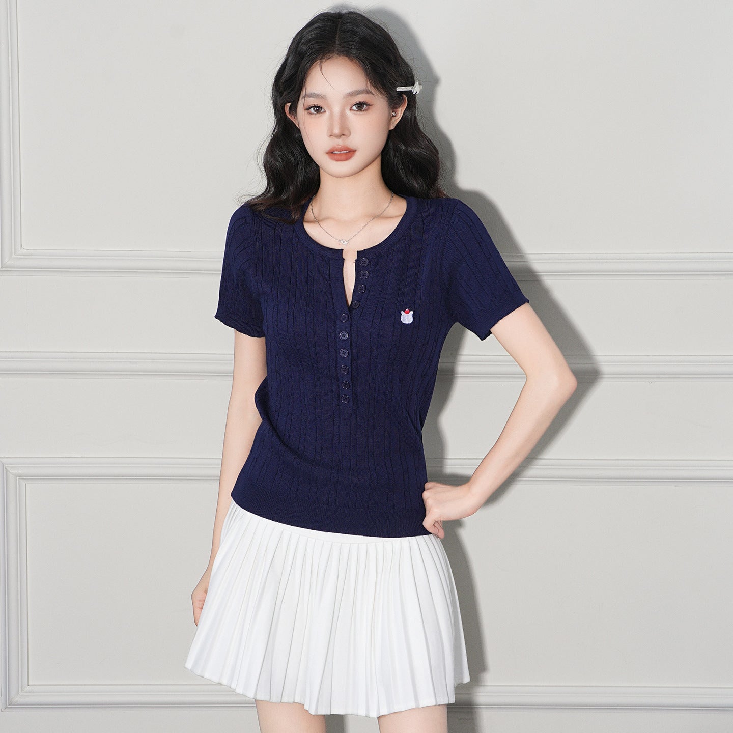The Verona Knit Tee
