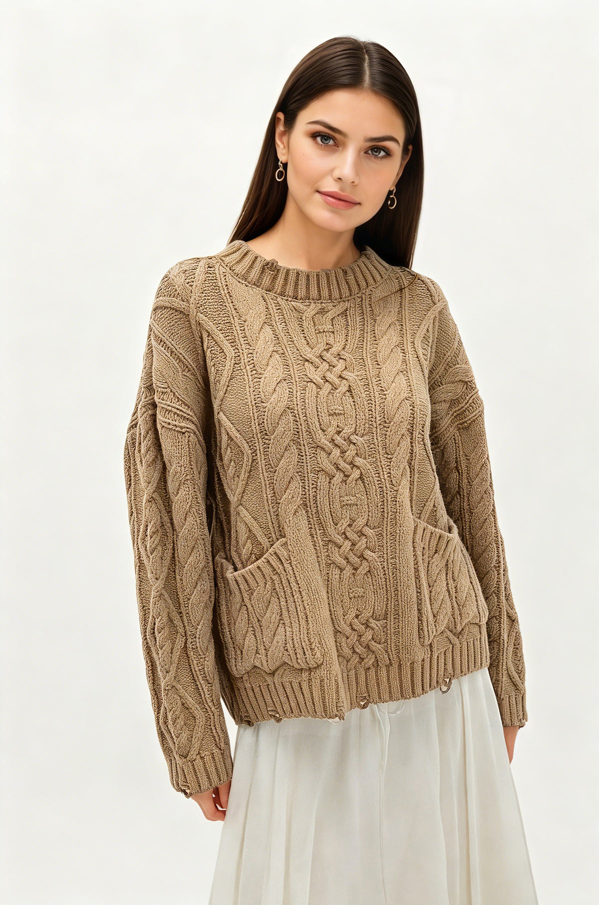 The Meadow Mist Round Neck Sweater