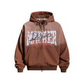 The Retro Script Zip Hoodie