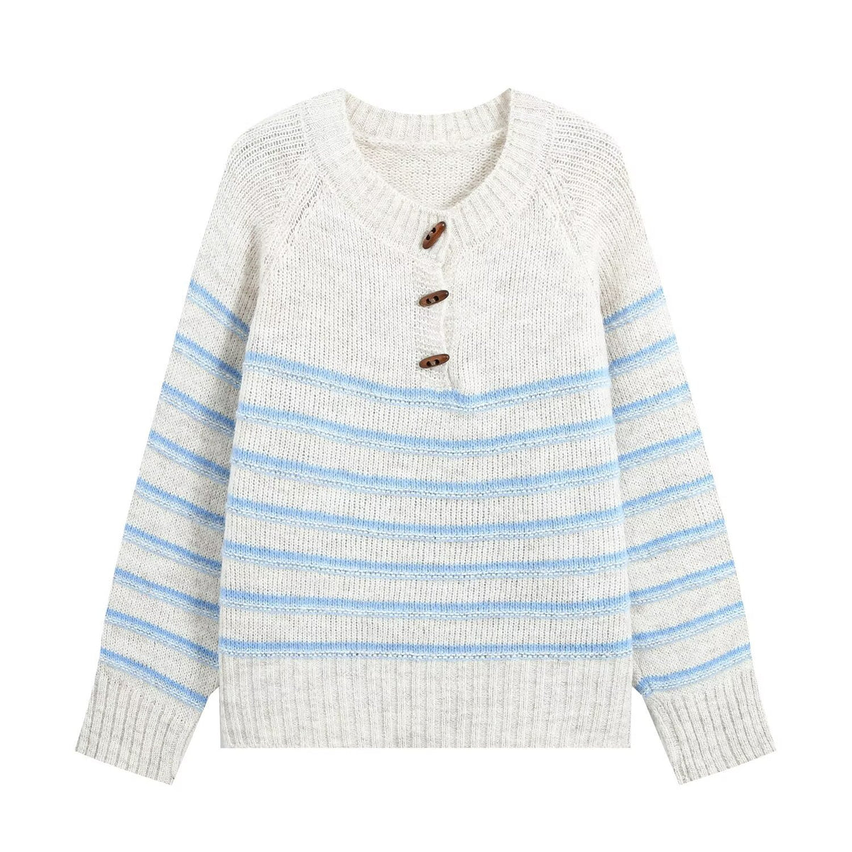The Birch Lane Striped Knit Sweater