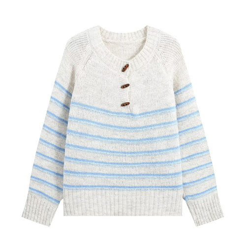 The Birch Lane Striped Knit Sweater