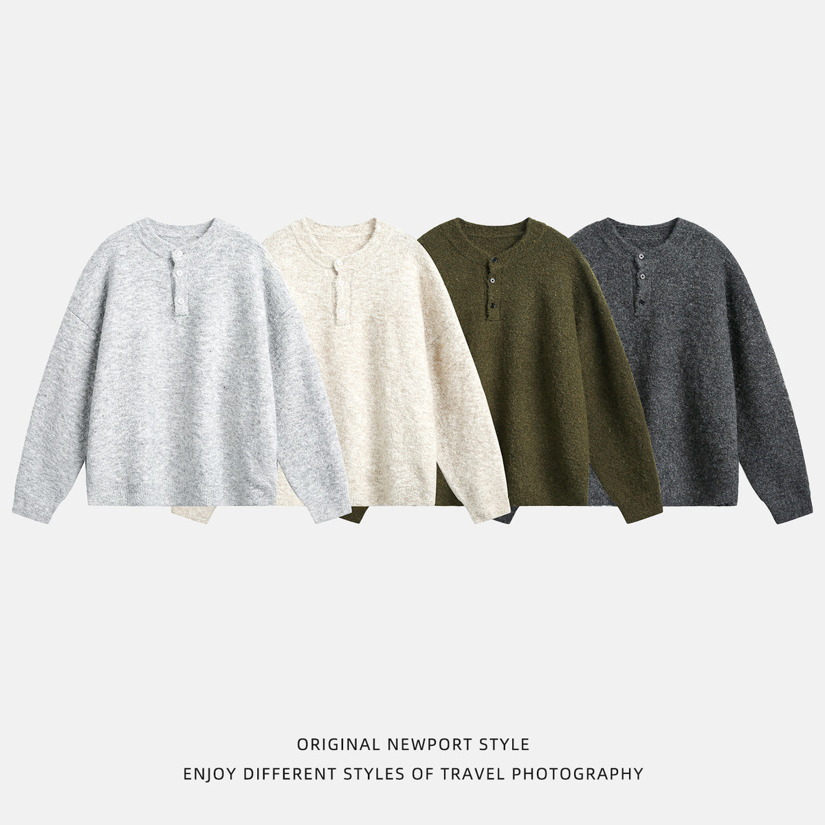 The Moss Harbor Solid Knit Sweater