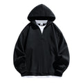 The Layered Drift Faux Two-Piece Hoodie