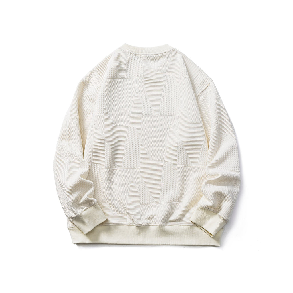 The Ivory Script Embroidered Fleece Sweatshirt