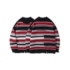The Monochrome Block Striped Sweater