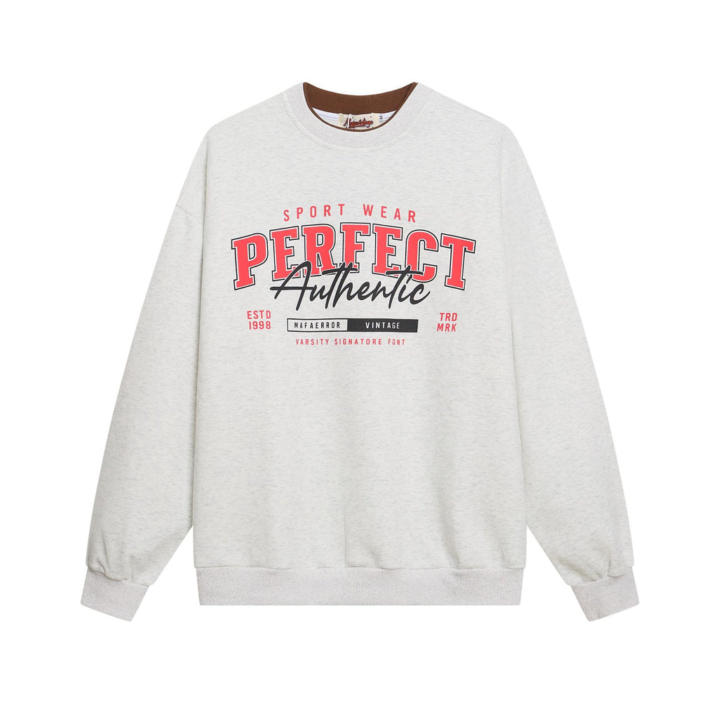 Retro Varsity Pullover