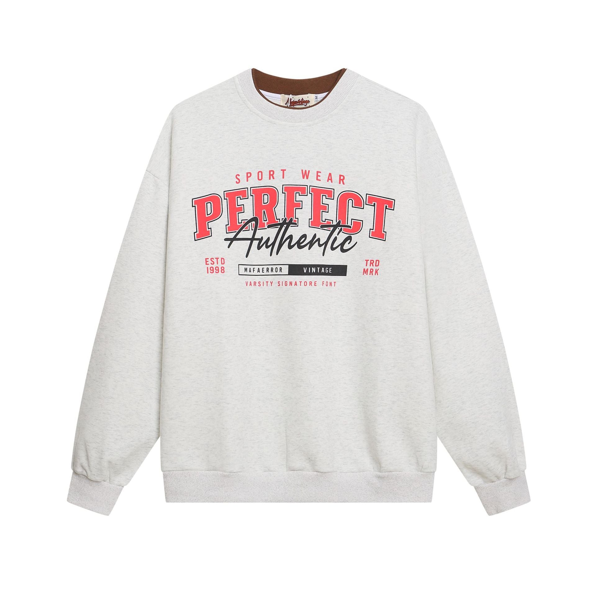 Retro Varsity Pullover