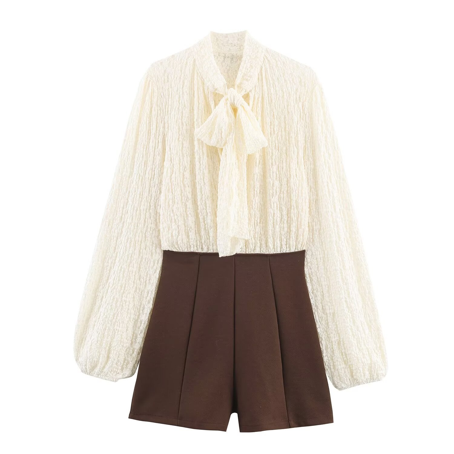 Fashion Color-Splice Romper