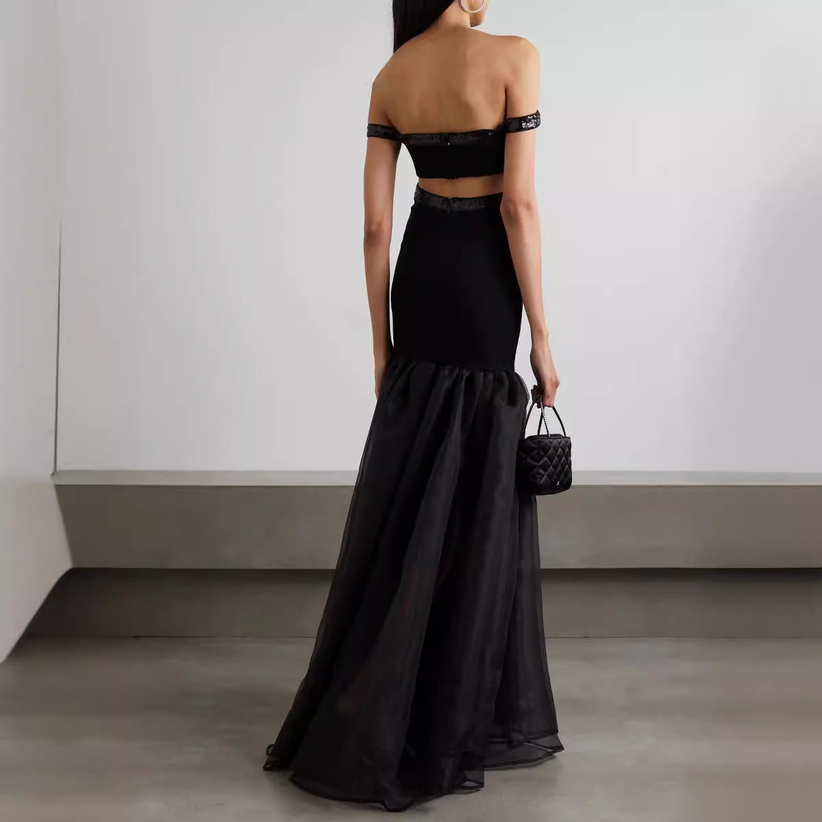The Midnight Siren Gown