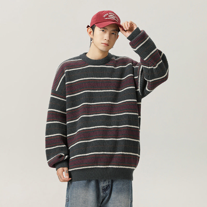 The Hudson Stripe Sweater