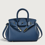 Classic Women’s PU Leather Tote Bag – Luxury Vegan Top Handle Handbag