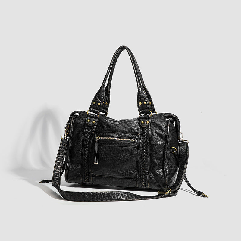 French Street Retro Tote Bag