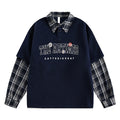 Men's Polo Collar Sweatshirt