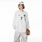 The Varsity Stitch Retro Hooded Sweatshirt