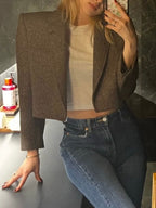 The Vintage Tweed Notch Jacket