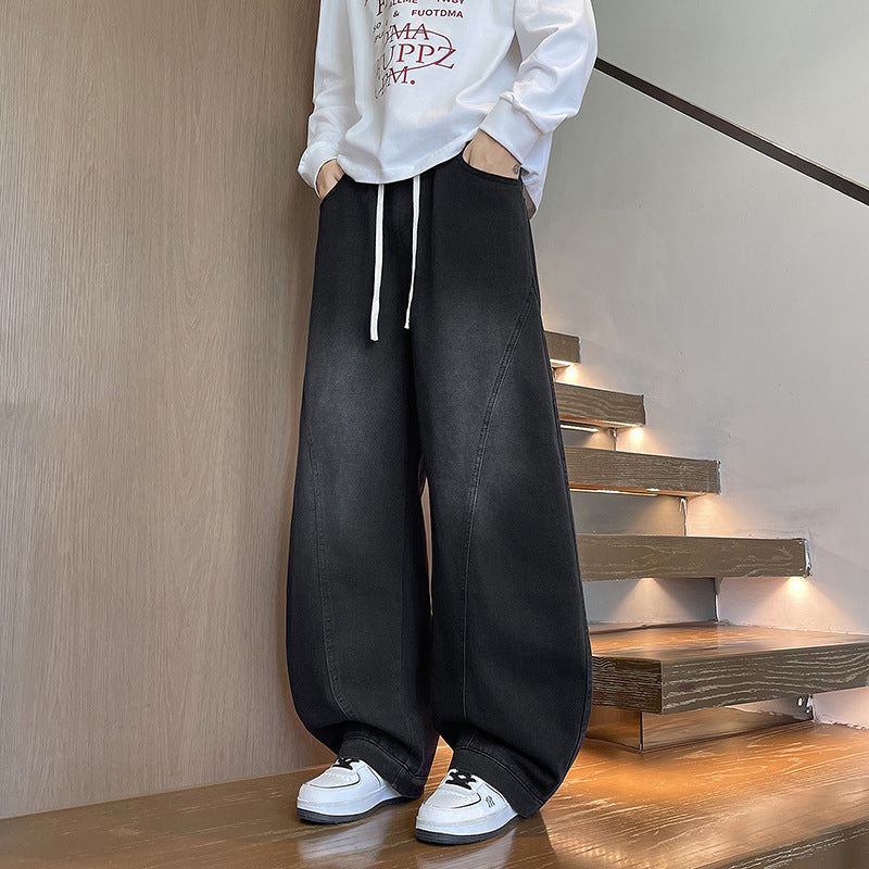 Indigo Drift Baggy Jeans
