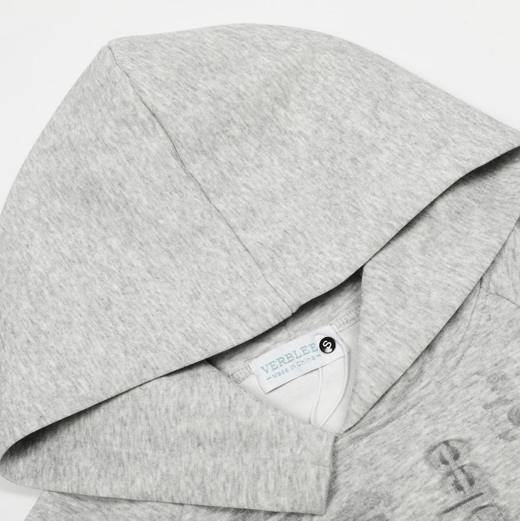 The Petal Script Short Hoodie