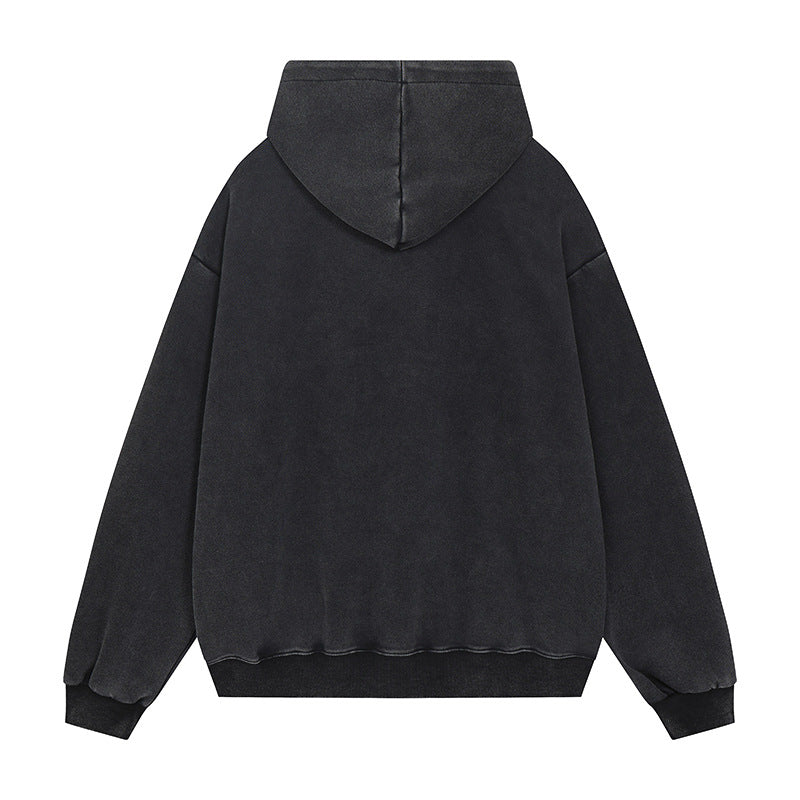 The Faded Verse Washed Zip Hoodie