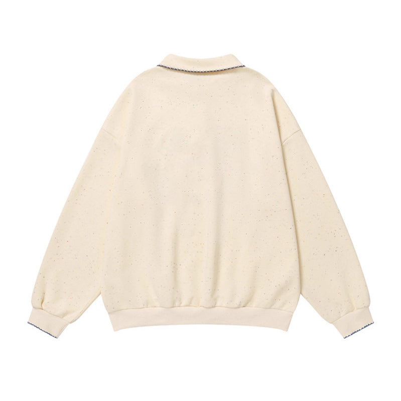 The Sunbeam Embroidered Polo Sweatshirt