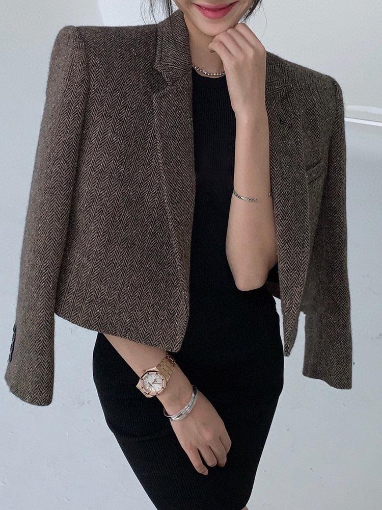 The Vintage Tweed Notch Jacket