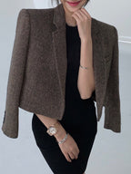 The Vintage Tweed Notch Jacket