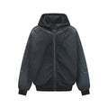 Raw Edge Deconstructed Zip Hoodie