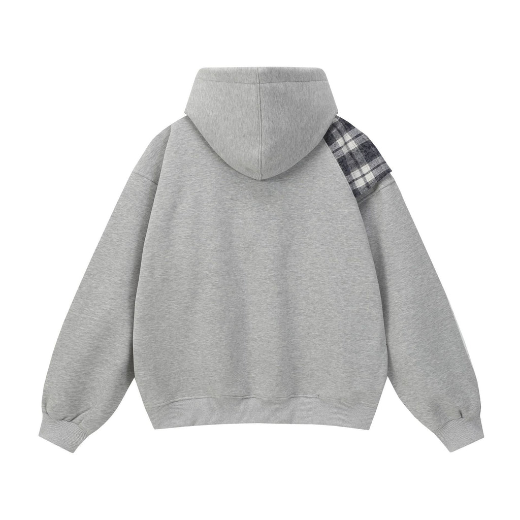 The Bow Layer Faux Two-Piece Hoodie