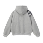 The Bow Layer Faux Two-Piece Hoodie