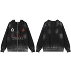The Smoke Dye Vintage Zip Hoodie