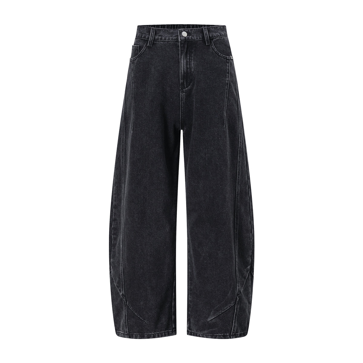 The Obsidian Split Straight Leg Jeans