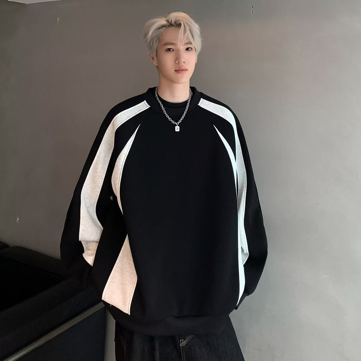 The Seoul Stripe Sweatshirt
